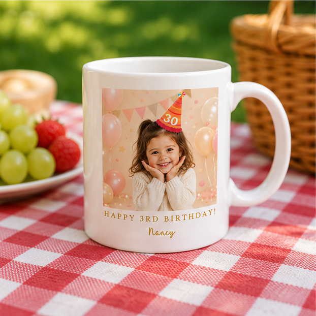 Custom Mug, Mug From Photo, Baby Face Mug, Mug With Kids Photo, Gift for Family, Mother’s Day, Father’s Day, Coffee Gift New Parents