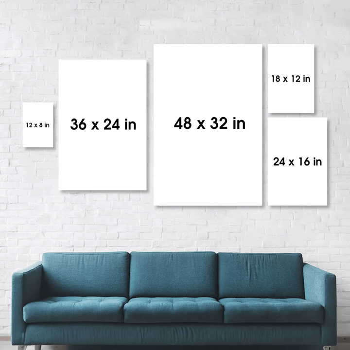 Custom Doodle Dog Portrait Minimalist, Unique Dog Art - Personalized Poster - Retro Pet Prints Gift