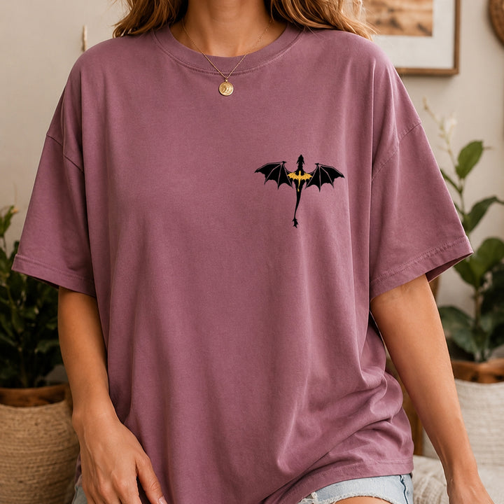 Fantasy Book Dragon Comfort Colors Shirt, The Empyrean Book Shirt, Fantasy Dragon Book Lover Shirt, Book Club Book Lover Gift, Book Shirt