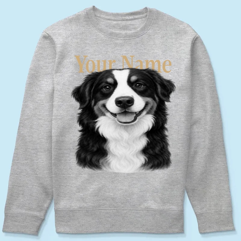 Custom Pet Photo And Name - Personalized Shirt - Vintage Shirt for Pet Lovers