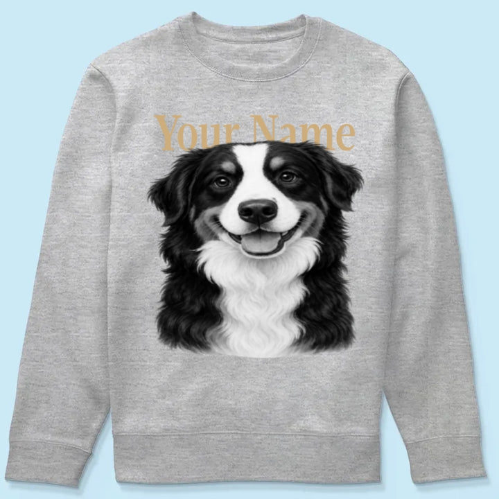Custom Pet Photo And Name - Personalized Shirt - Vintage Shirt for Pet Lovers