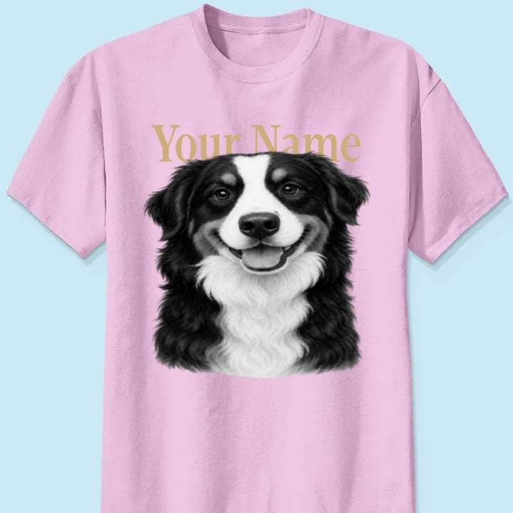Custom Pet Photo And Name - Personalized Shirt - Vintage Shirt for Pet Lovers