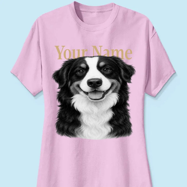 Custom Pet Photo And Name - Personalized Shirt - Vintage Shirt for Pet Lovers