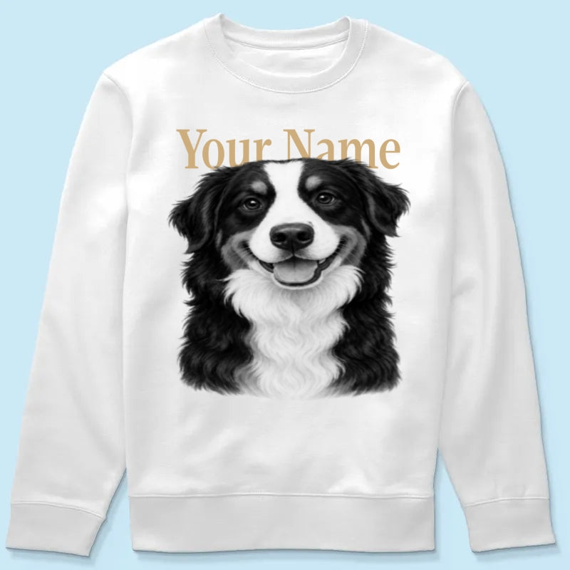 Custom Pet Photo And Name - Personalized Shirt - Vintage Shirt for Pet Lovers