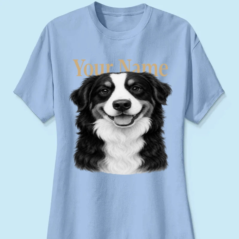 Custom Pet Photo And Name - Personalized Shirt - Vintage Shirt for Pet Lovers
