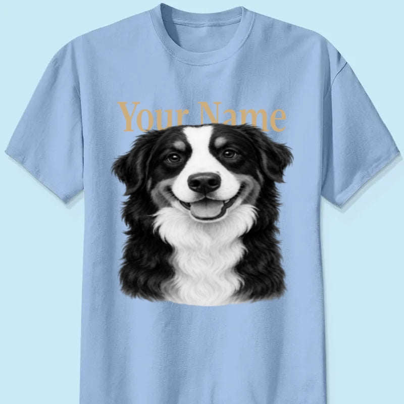Custom Pet Photo And Name - Personalized Shirt - Vintage Shirt for Pet Lovers