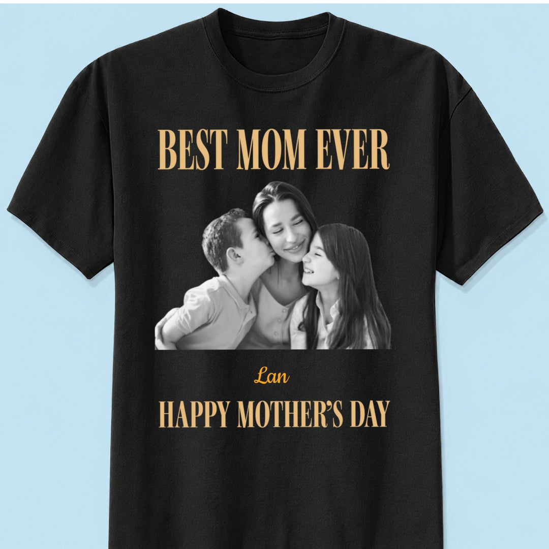 Trending Vintage Best Mom Ever - Personalized Shirt - Mother's Day Gift For Mom