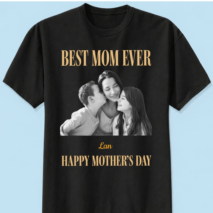 Trending Vintage Best Mom Ever - Personalized Shirt - Mother's Day Gift For Mom