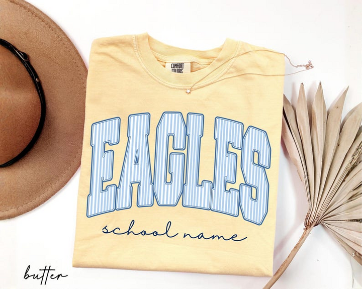 Custom Mascot Shirt, School Spirit Tee, Personalized Comfort Colors® Teacher Shirt, Custom Back To School Team Name T-Shirt, Game Day Shirt