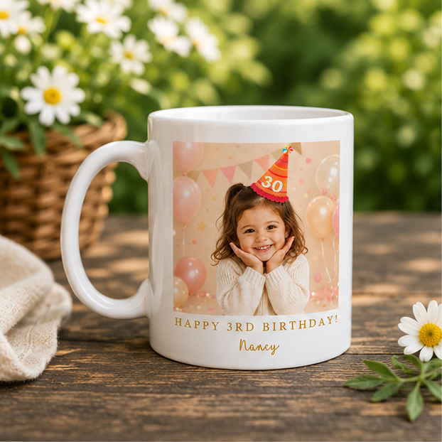 Custom Mug, Mug From Photo, Baby Face Mug, Mug With Kids Photo, Gift for Family, Mother’s Day, Father’s Day, Coffee Gift New Parents