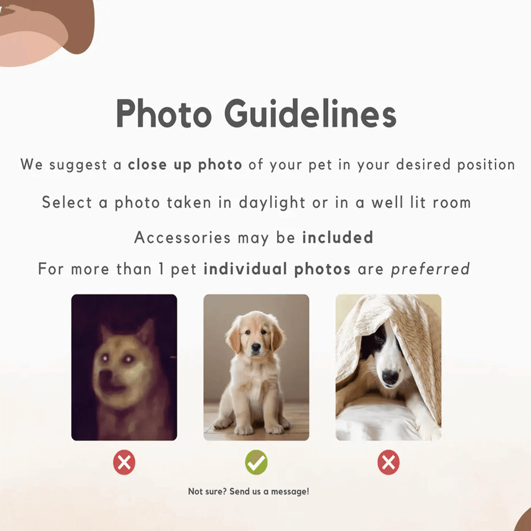 Custom Pet Portrait Print from your Photo, Gift for Pet Lovers, Custom Dog Painting Custom Cat Artwork