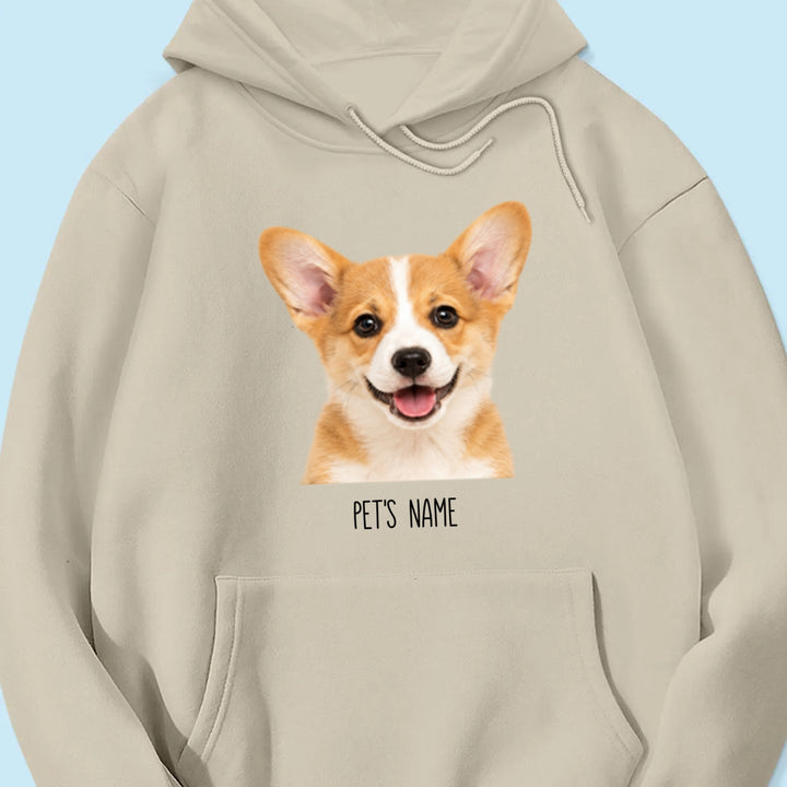 Personalized Pet Portrait Shirt, Custom Dog & Cat Photo T-Shirt, Personalized Pet Name Tee, Custom Pet Lover Gift, Dog Mom & Cat Mom Shirt