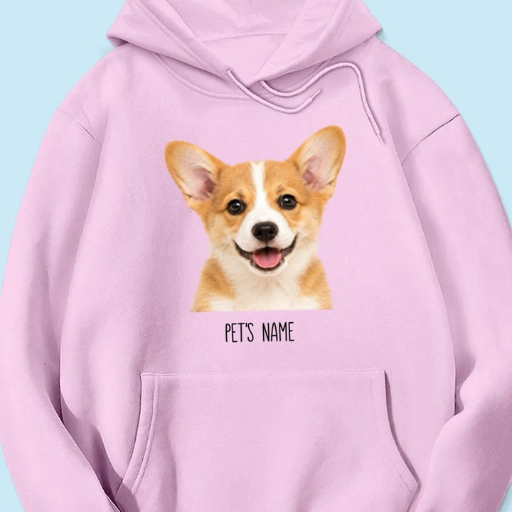 Personalized Pet Portrait Shirt, Custom Dog & Cat Photo T-Shirt, Personalized Pet Name Tee, Custom Pet Lover Gift, Dog Mom & Cat Mom Shirt