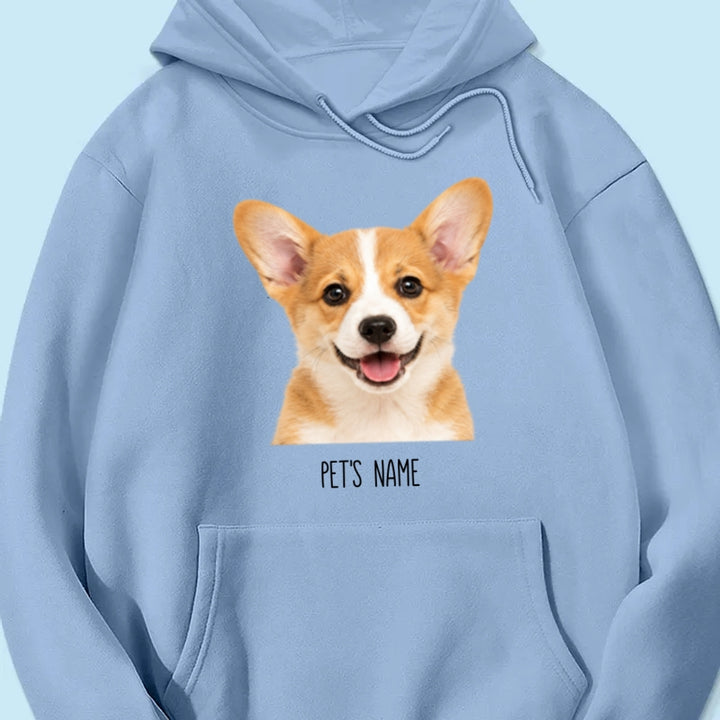 Personalized Pet Portrait Shirt, Custom Dog & Cat Photo T-Shirt, Personalized Pet Name Tee, Custom Pet Lover Gift, Dog Mom & Cat Mom Shirt