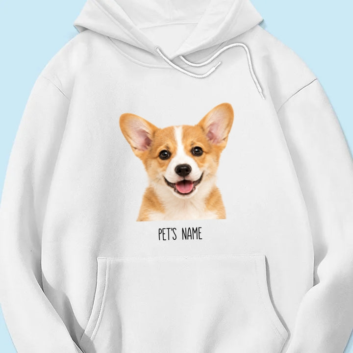 Personalized Pet Portrait Shirt, Custom Dog & Cat Photo T-Shirt, Personalized Pet Name Tee, Custom Pet Lover Gift, Dog Mom & Cat Mom Shirt