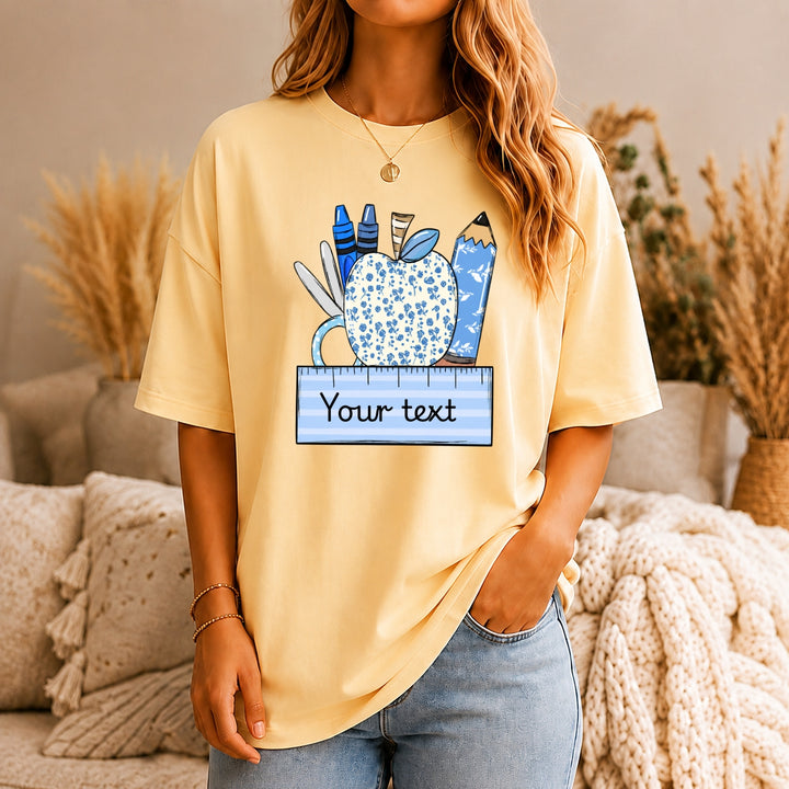 Comfort Colors® Custom Teacher Shirt, Custom Teacher Shirt, Teacher Gifts, Teacher Appreciation, Back to School, Last Day of School, Gift