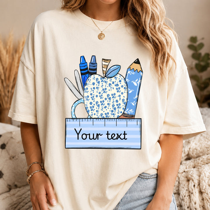 Comfort Colors® Custom Teacher Shirt, Custom Teacher Shirt, Teacher Gifts, Teacher Appreciation, Back to School, Last Day of School, Gift