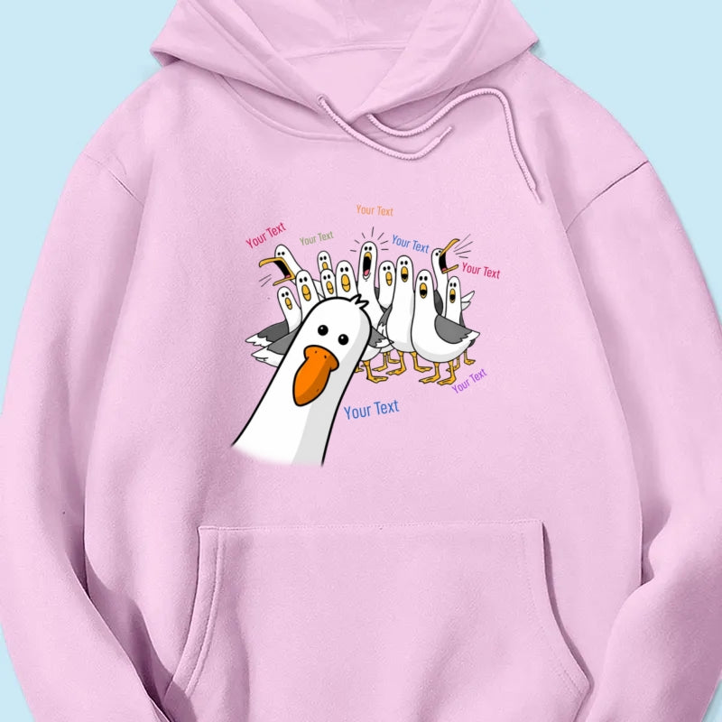 Funny Seagulls Teacher Name - Personalized Shirt - Back To School Gift For Teacher