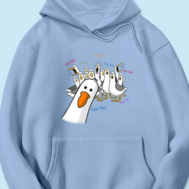 Funny Seagulls Teacher Name - Personalized Shirt - Back To School Gift For Teacher