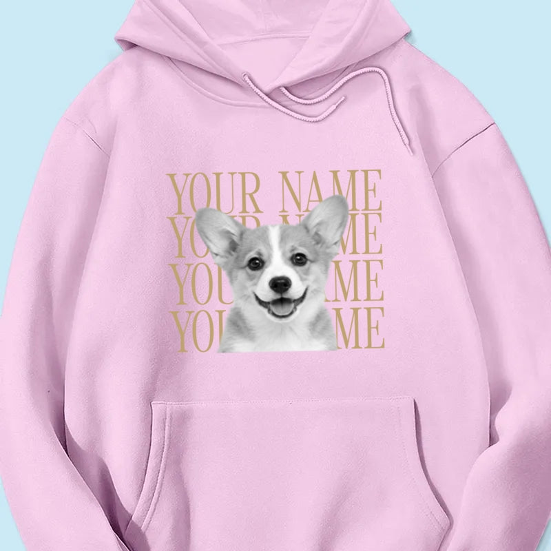 Personalized Vintage Pet Portrait Shirt, Custom Dog & Cat Photo T-Shirt, Personalized Pet Name Tee, Custom Photo Pet Lover Gift, Retro Graphic Shirt