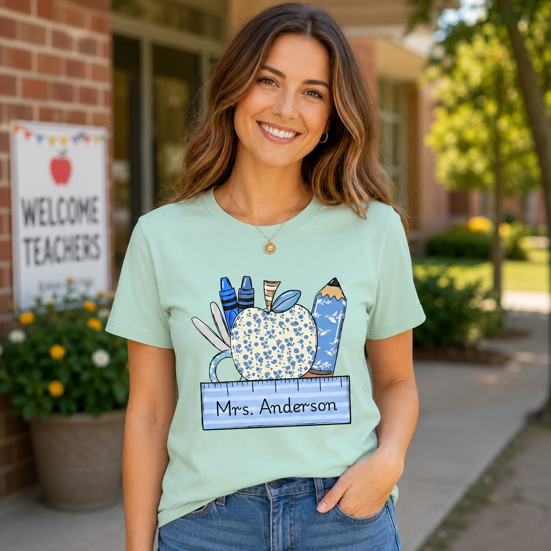 Comfort Colors® Custom Teacher Shirt, Custom Teacher Shirt, Teacher Gifts, Teacher Appreciation, Back to School, Last Day of School, Gift