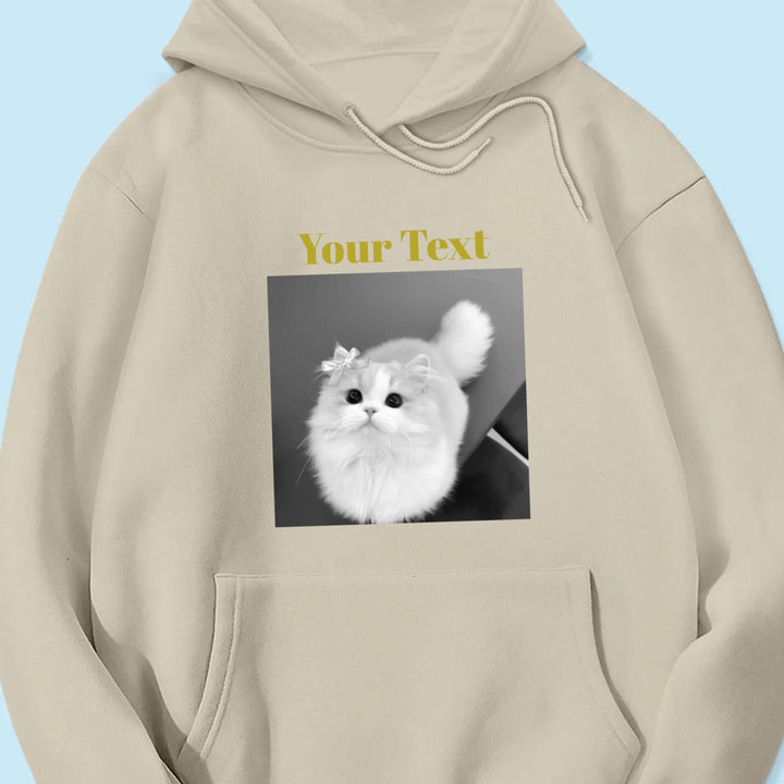 Personalized Pet Photo Shirt, Custom Dog & Owner Photo T-Shirt, Personalized Cat Photo Tee, Best Friend Ever Shirt, Custom Pet Lover Gift