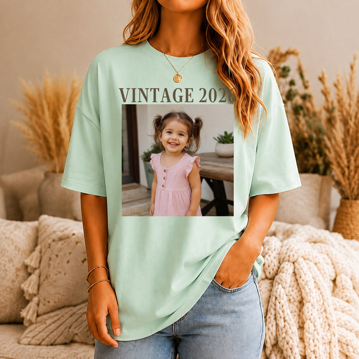Personalized 30th Birthday Shirt, Custom Photo Unisex Birthday Shirt, 30th Birthday Gift, 40th Birthday Gift, Vintage 1996 Shirt, 1986 Shirt