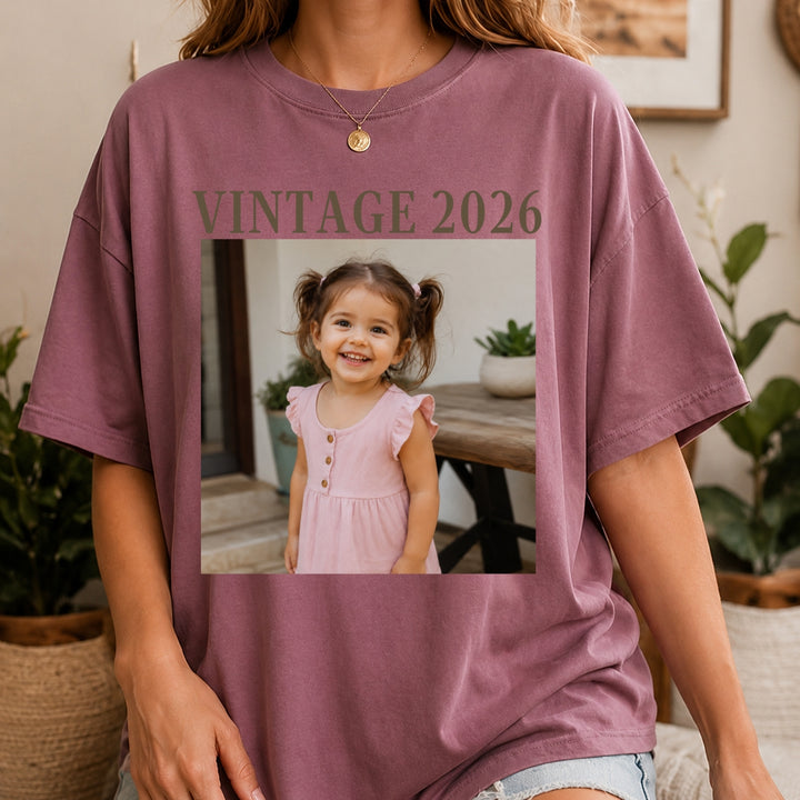 Personalized 30th Birthday Shirt, Custom Photo Unisex Birthday Shirt, 30th Birthday Gift, 40th Birthday Gift, Vintage 1996 Shirt, 1986 Shirt